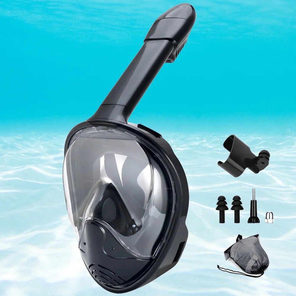 Snorkel Mask Full Face - Snorkeling subacqueo Full Face Bambini Maschera