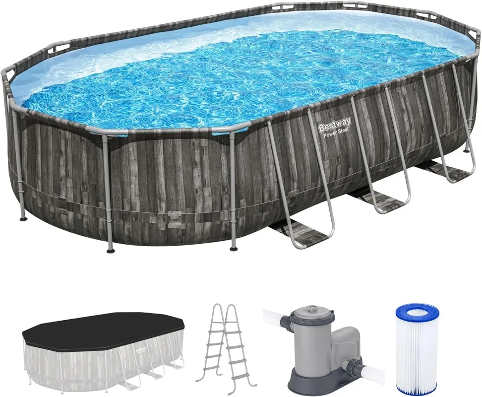 Pool Ladder Above Ground - Piscina fuori terra Bestway Power Steel