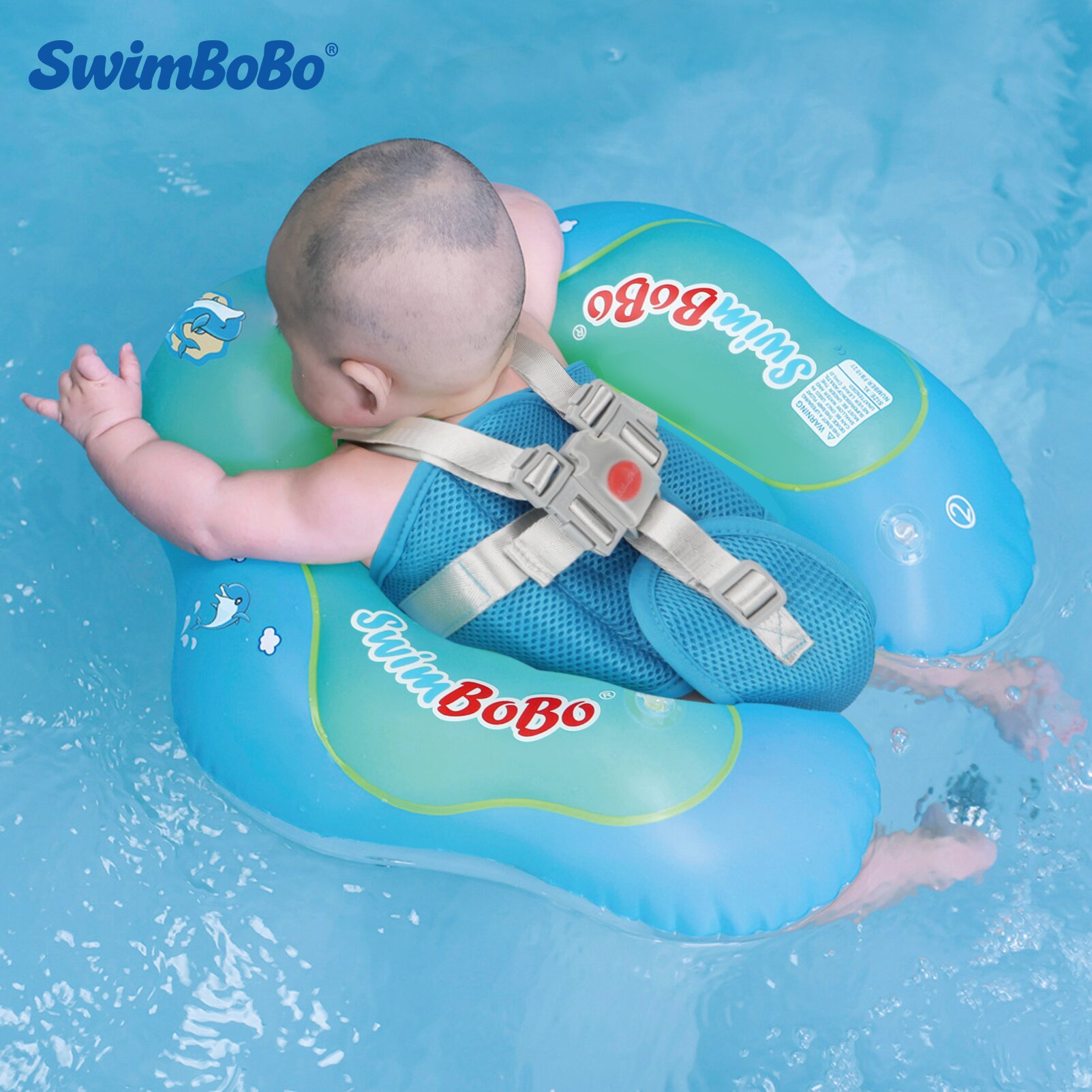 Pool Float Ring Inflatable - Swimbobo Nuovo Modello Migliorato Galleggiante per