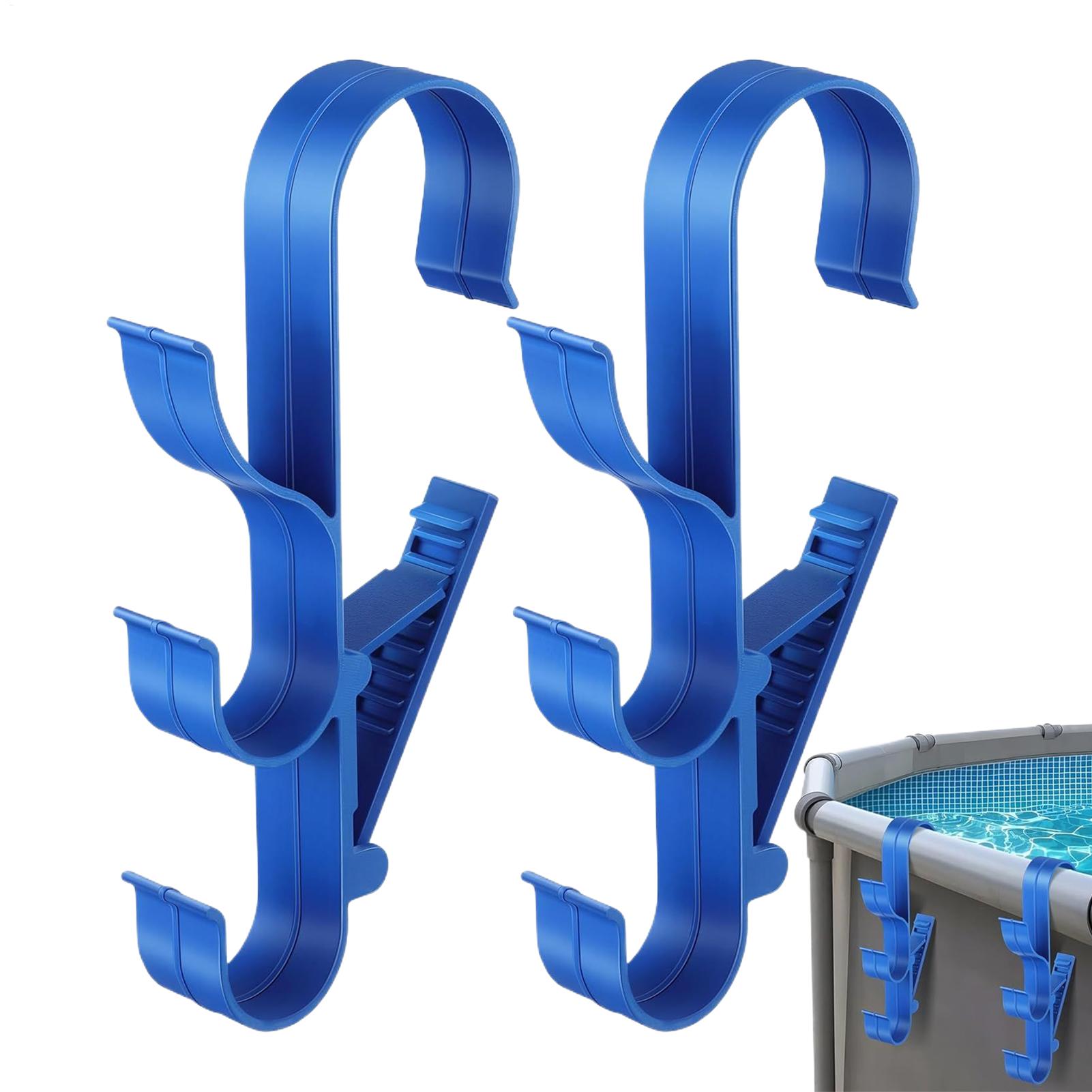 Pool Skimmer Net - 2 Pezzi Ganci in Plastica per