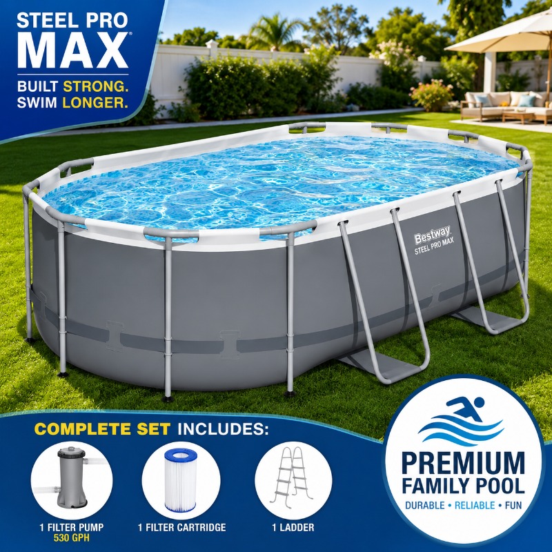 Piscina fuori terra ovale Best - Pool Ladder Above Ground recensione e prezzo