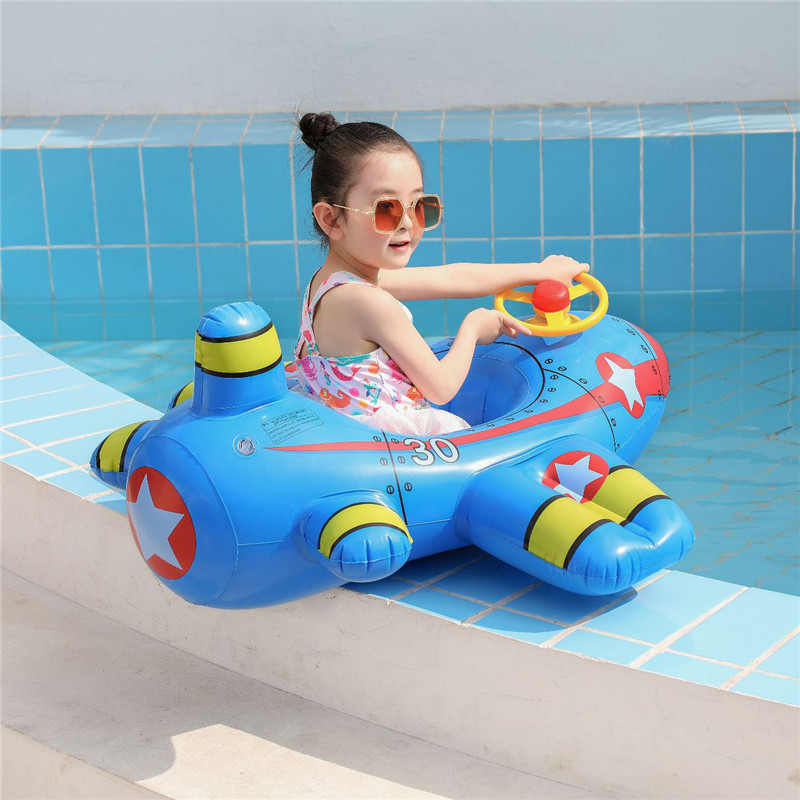 Baby Swimming Circle Airplane  - Pool Float Ring Inflatable recensione e prezzo
