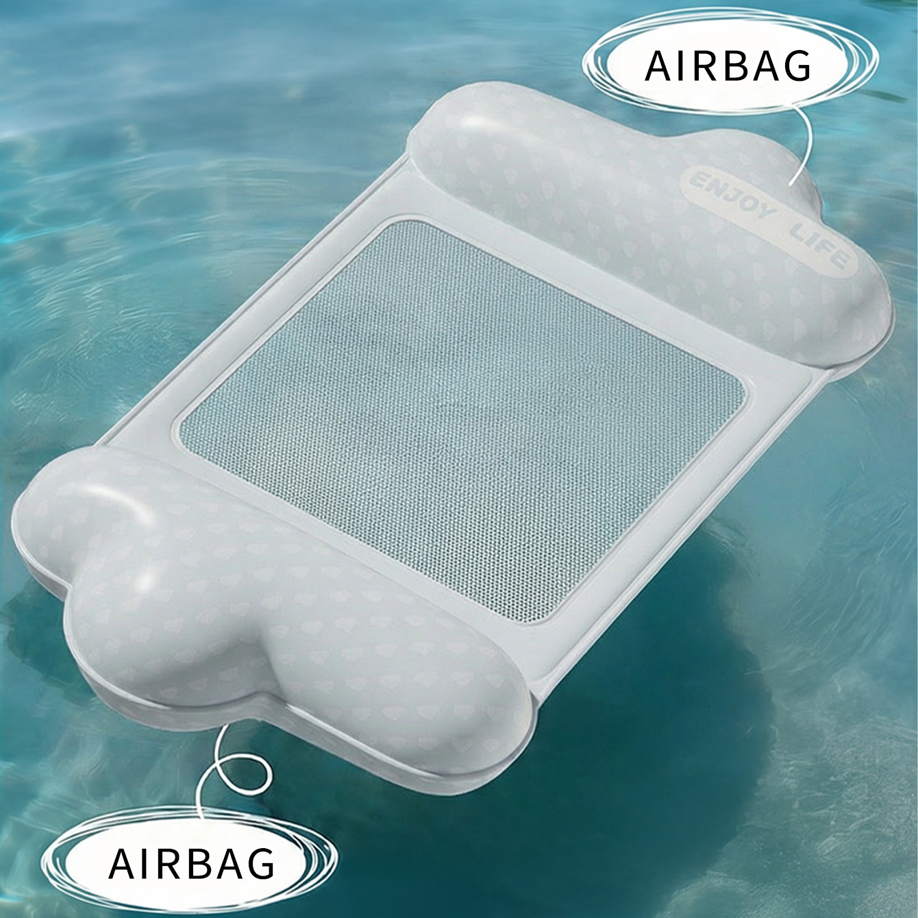 1 Pezzo Materassino Gonfiabile - Pool Lounger Inflatable recensione e prezzo