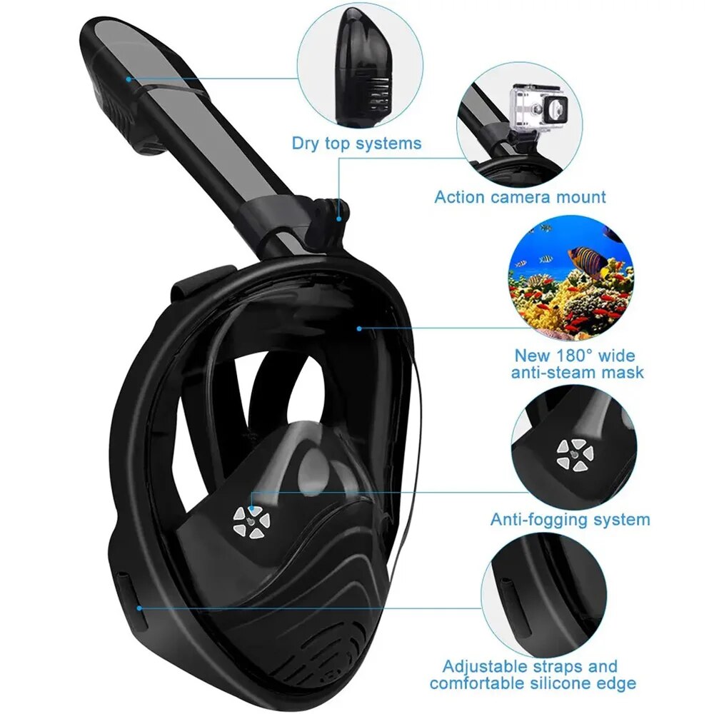 Snorkeling subacqueo Full Face - Snorkel Mask Full Face recensione e prezzo
