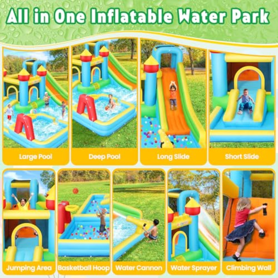 Scivolo Gonfiabile Acquatico p - Water Slide Inflatable recensione e prezzo