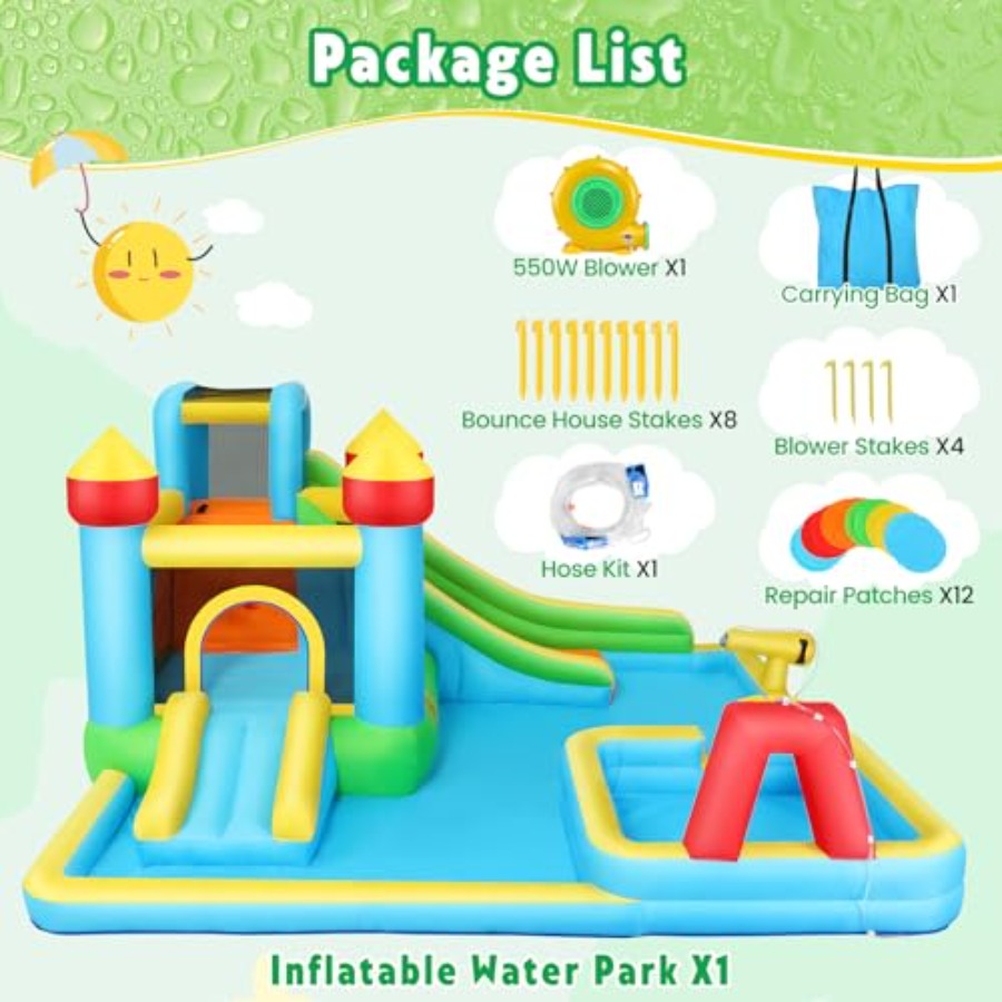 Scivolo Gonfiabile Acquatico p - Water Slide Inflatable recensione e prezzo