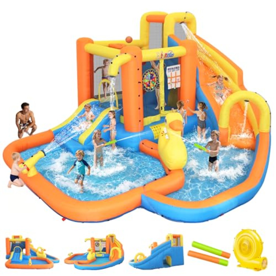 Parco acquatico gonfiabile da  - Water Slide Inflatable recensione e prezzo
