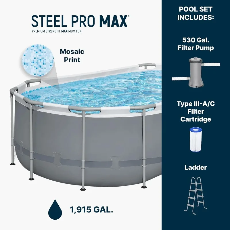 Piscina Fuori Terra Ovale Best - Pool Ladder Above Ground recensione e prezzo