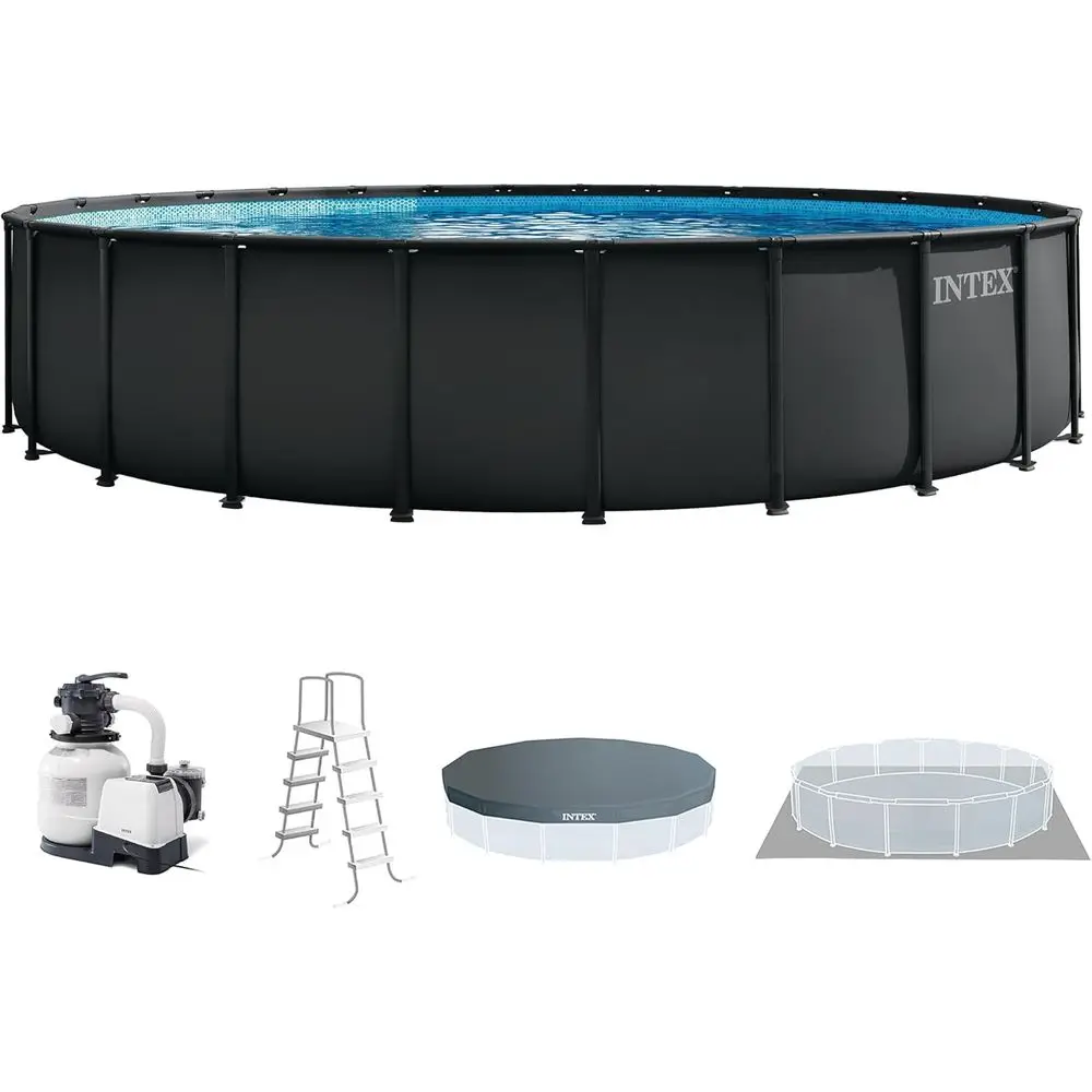 Piscina fuori terra rotonda da - Pool Ladder Above Ground recensione e prezzo