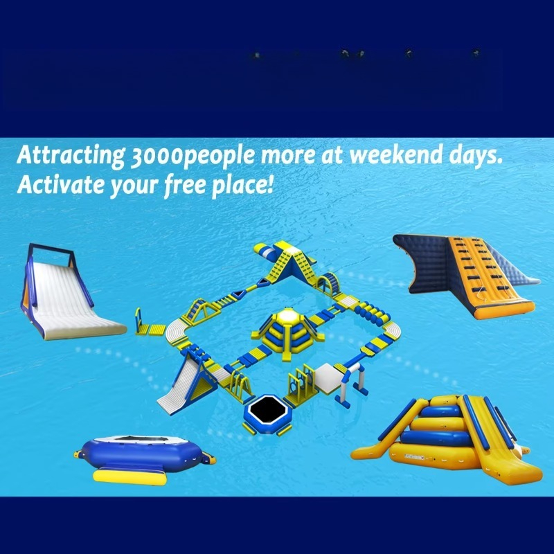 Parco Acquatico Gonfiabile Com - Water Slide Inflatable recensione e prezzo